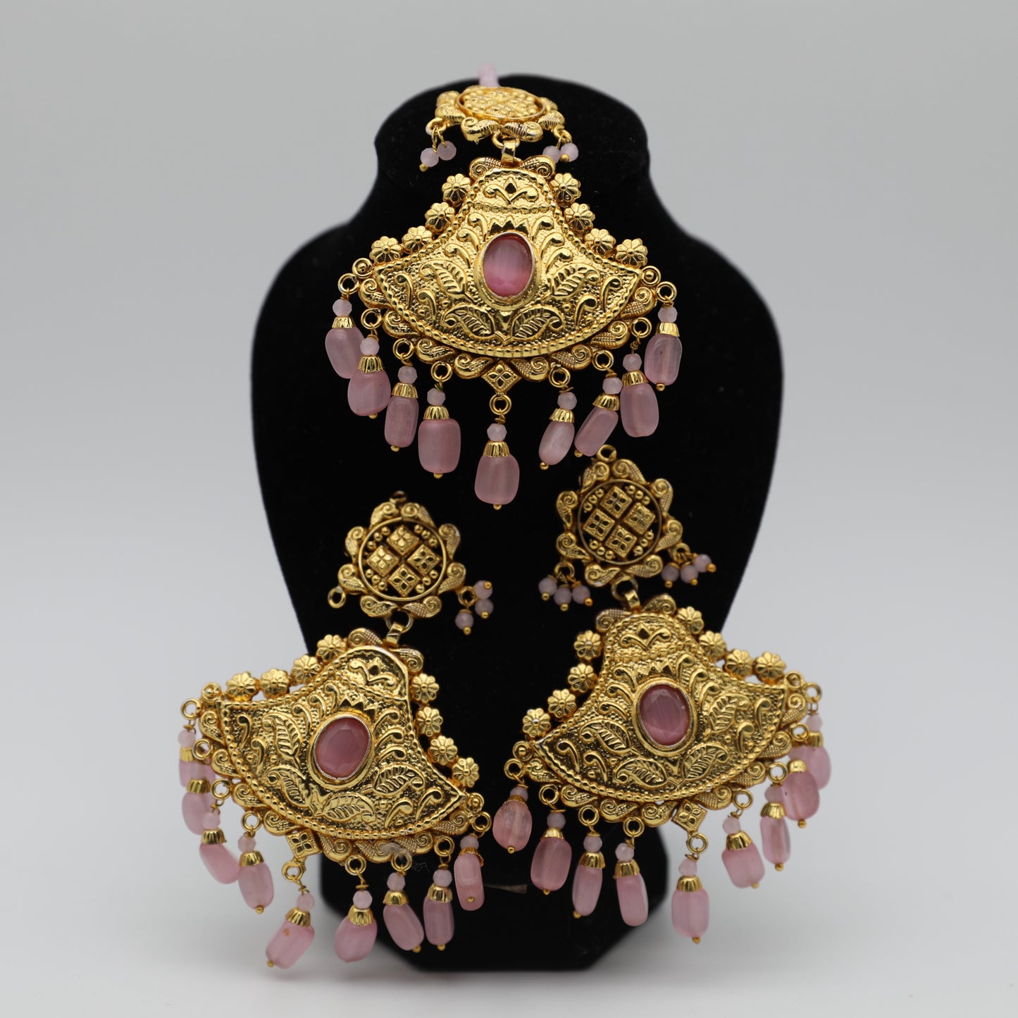 Gold-Plated Premium Set β Mint-Pink, Mint, Pink & Ruby πβ¨