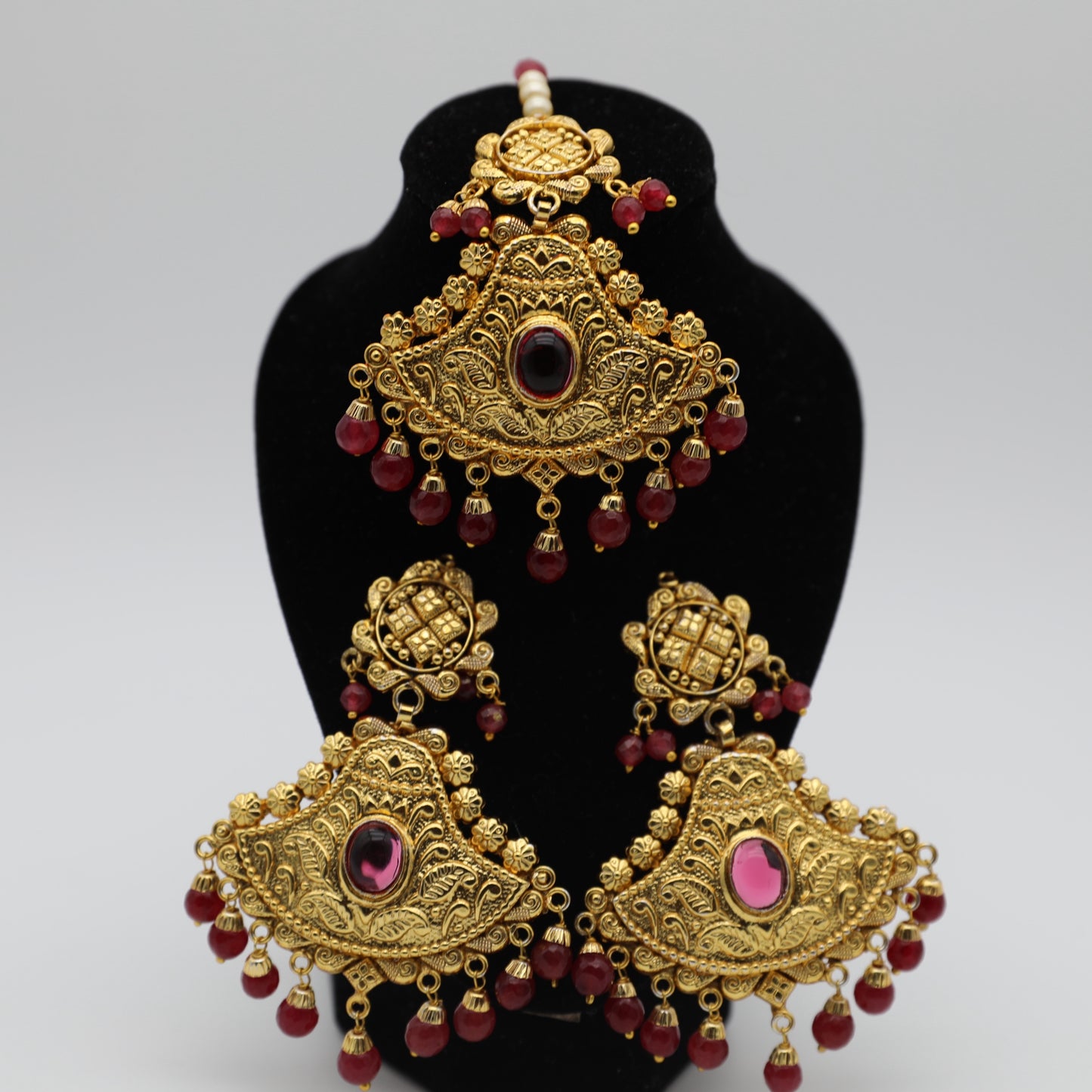 Gold-Plated Premium Set β Mint-Pink, Mint, Pink & Ruby πβ¨
