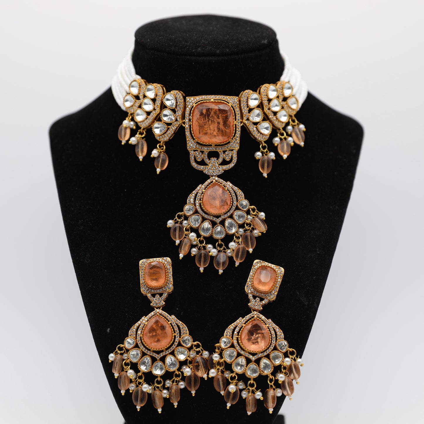 πβ¨ Moissanite Set β Very Premium Quality β Red, Pink, Dark Blue, Green, Peach Pink & Turquoise ππΈ