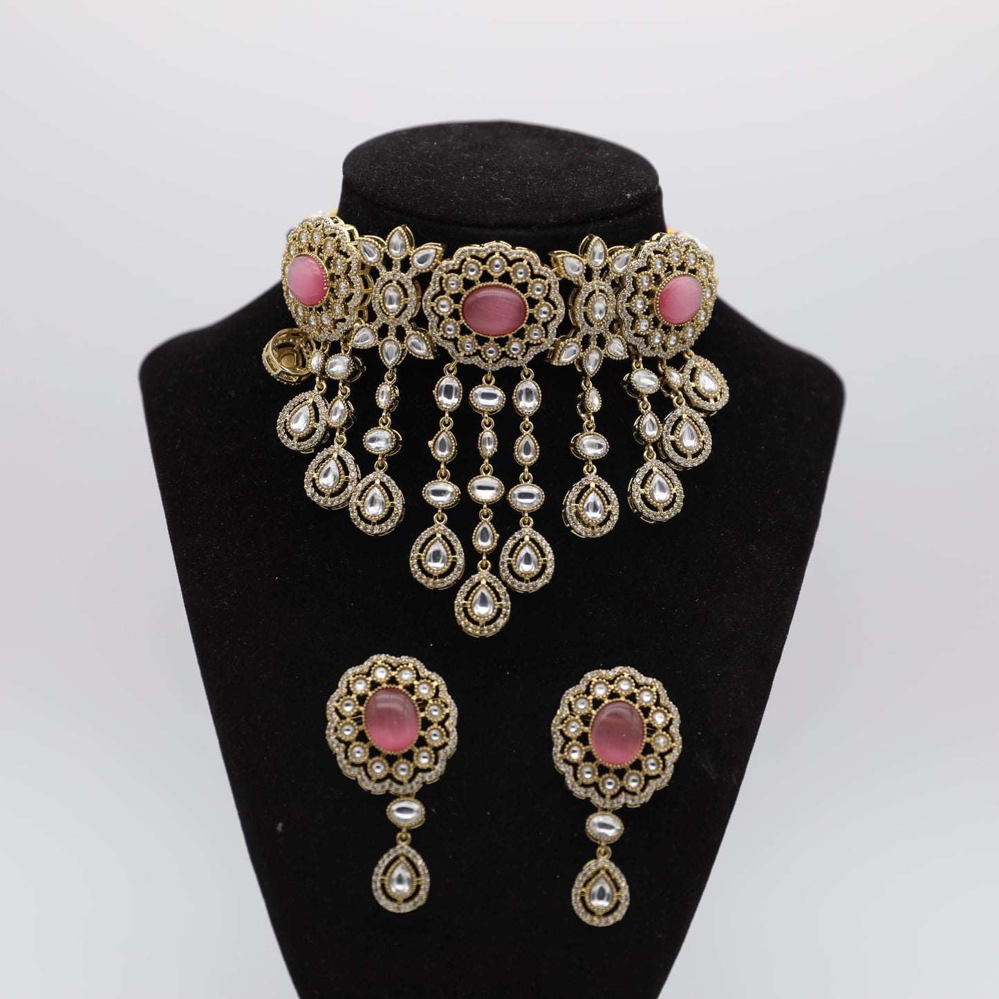Moissanite Set β Very Premium Quality β Pink, Ruby, Black, Powder Blue, Light Blue, Clear/White & Turquoise πβ¨