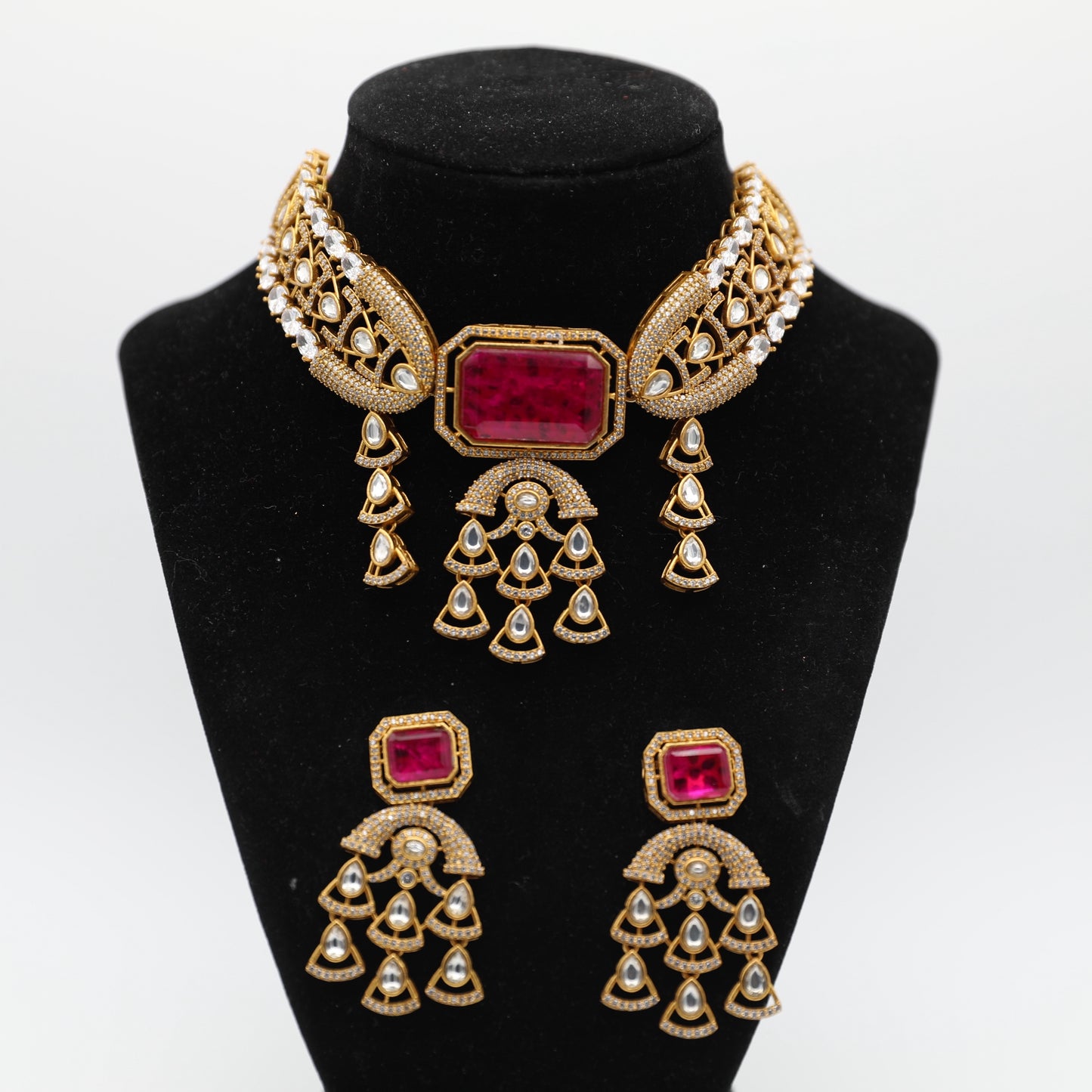 Moissanite Set β Very Premium Quality β Red, Pink, Hot Pink, Dark Blue/Purple, Turquoise & Green πβ¨