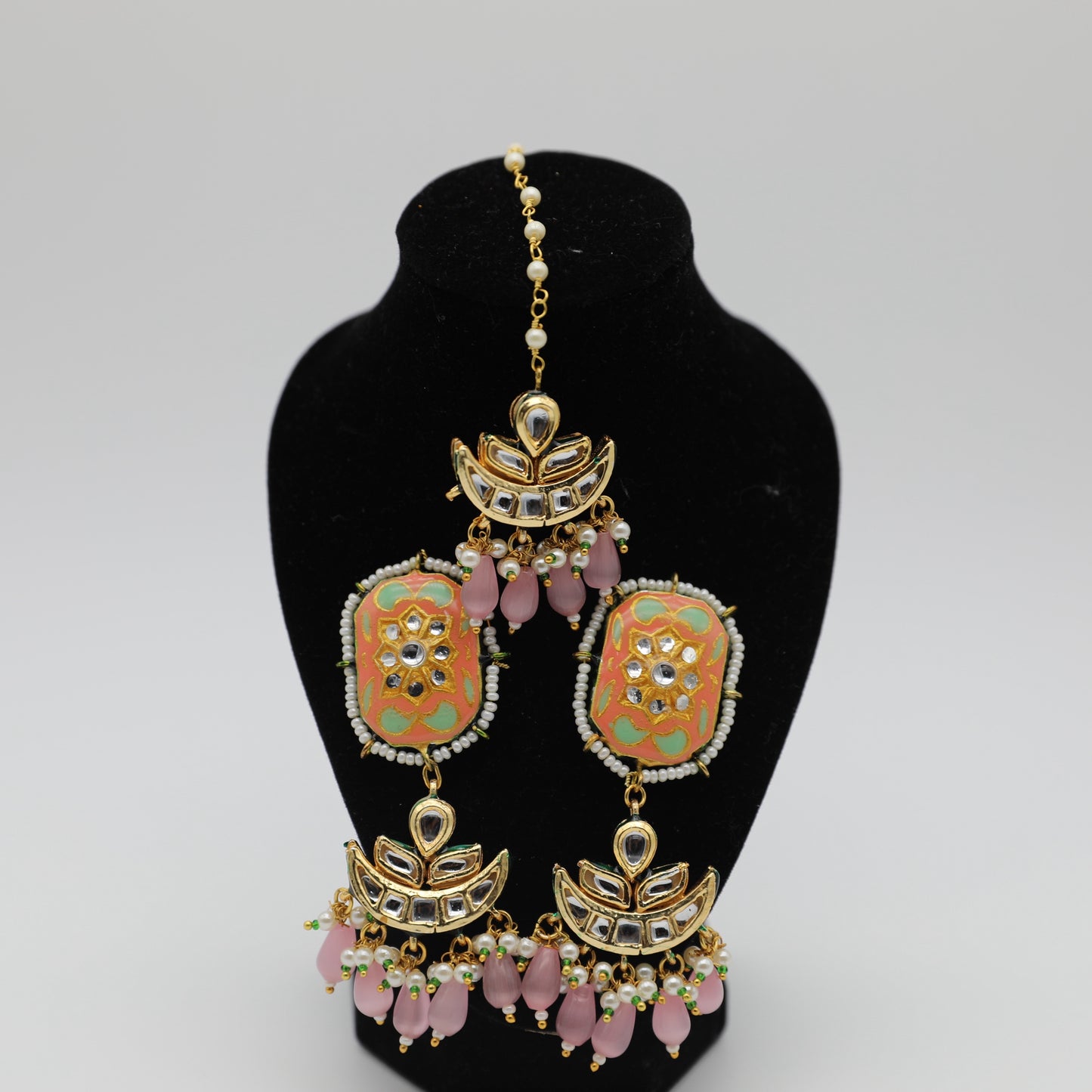 Kundan Set with Tikka – Premium Jewelry ✨ (V1–V4)
