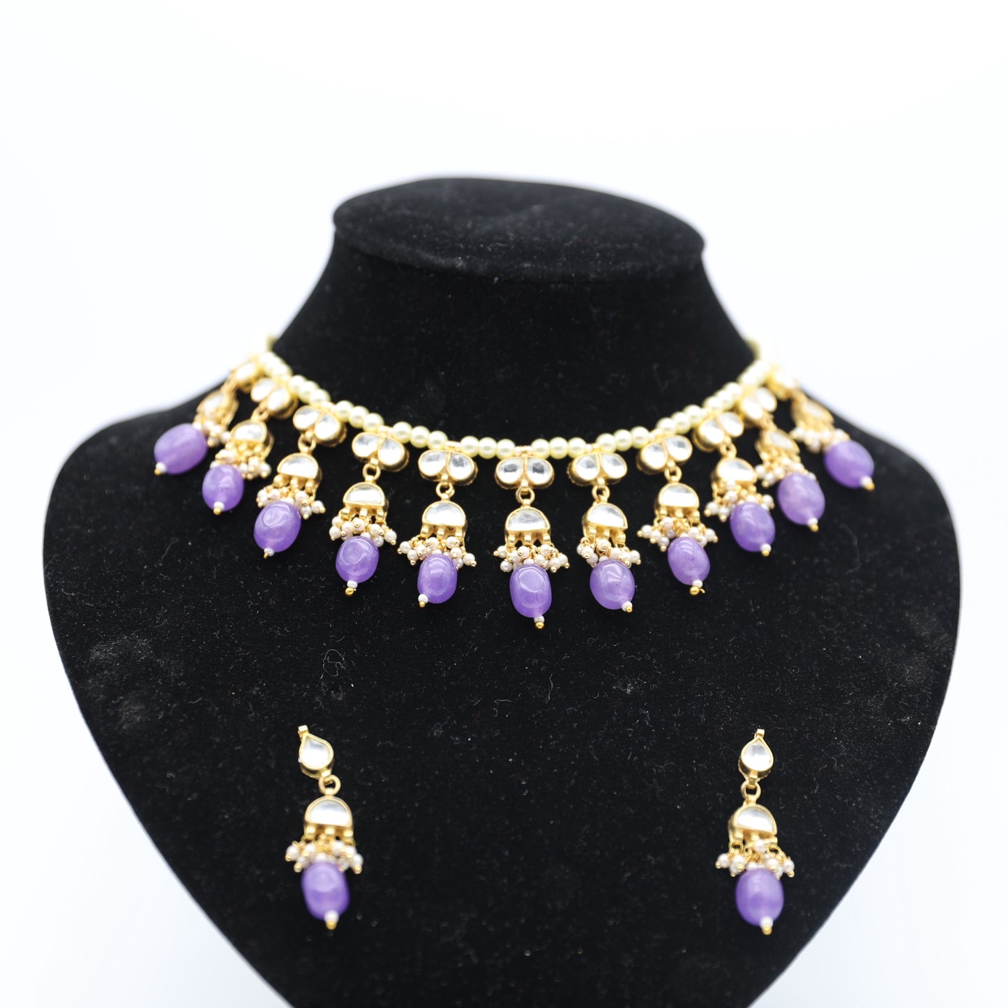 Appci Kudna Set – Ruby Red & Purple/Lavender 💎❤️💜👑✨
