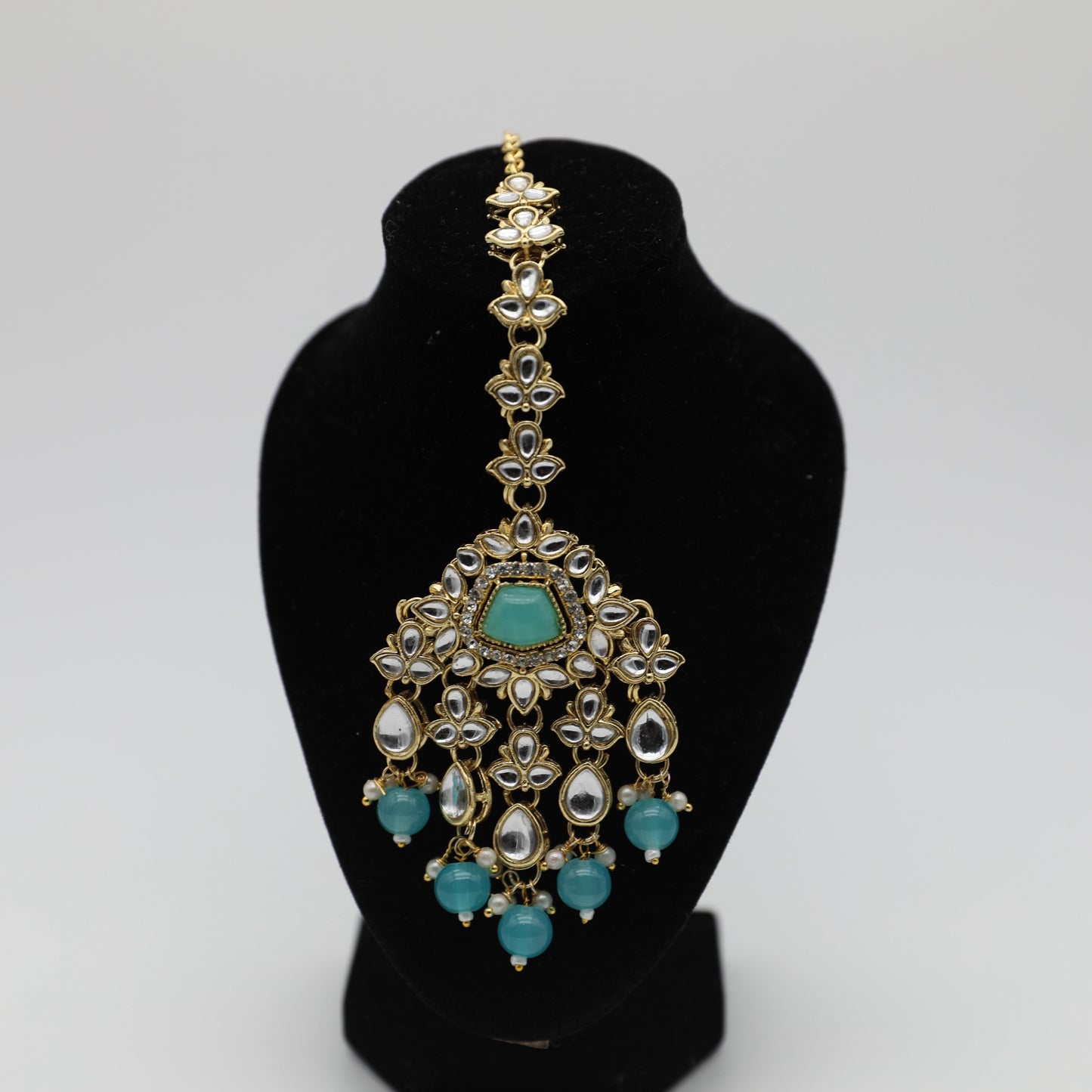 👑 Kundan Set – White, Baby Blue, Multi & Black ✨💎