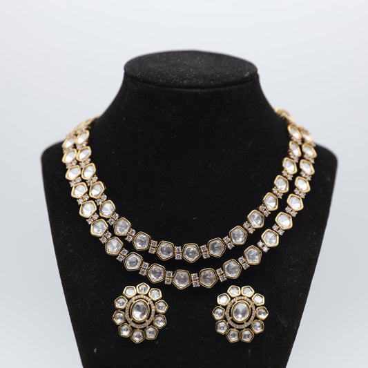 💎✨ Moissanite Set – Very Premium Quality – White 👑🌸