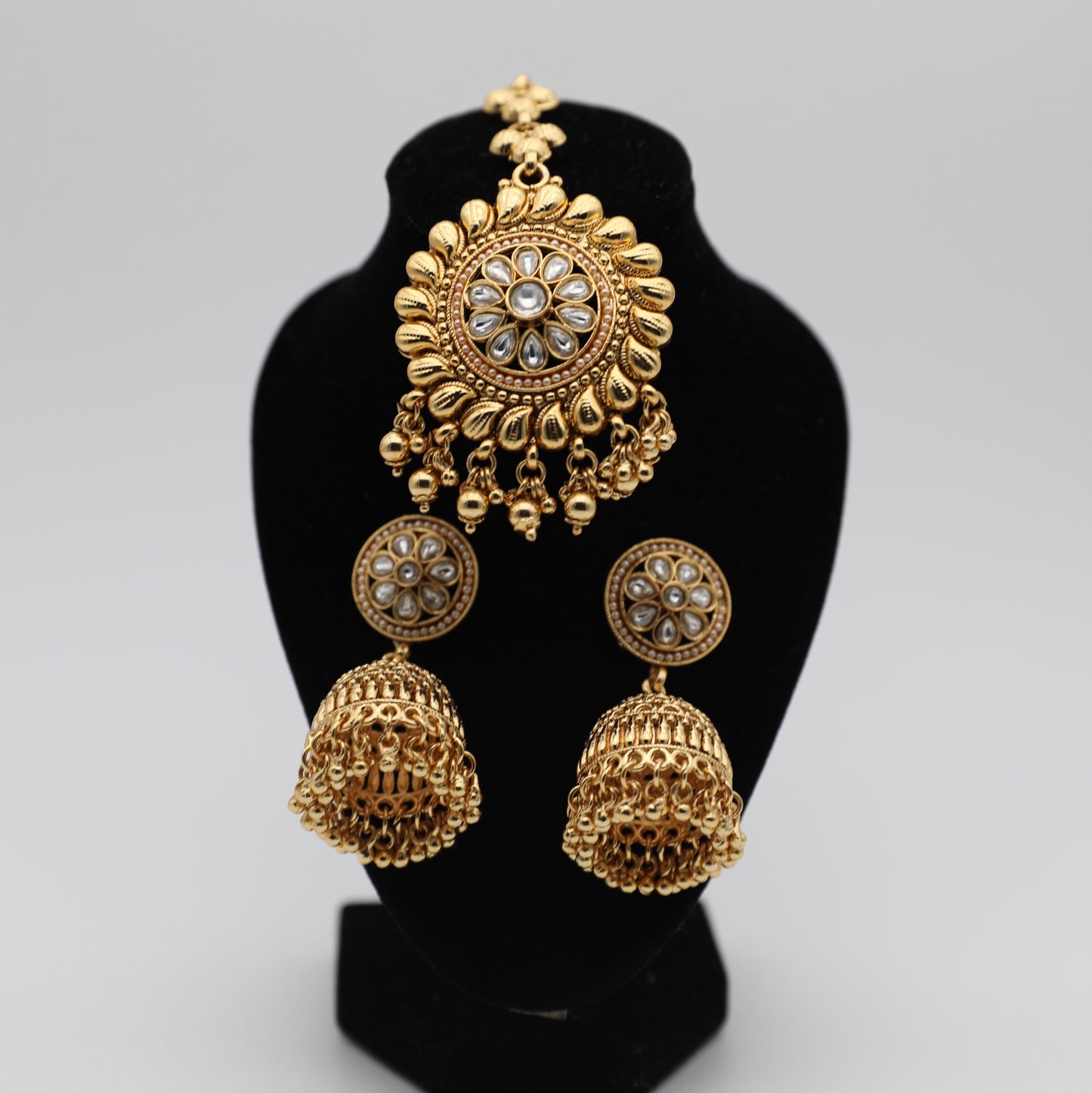 Gold Plated Premium Set with Tikka – Very Premium Quality ✨💛👑