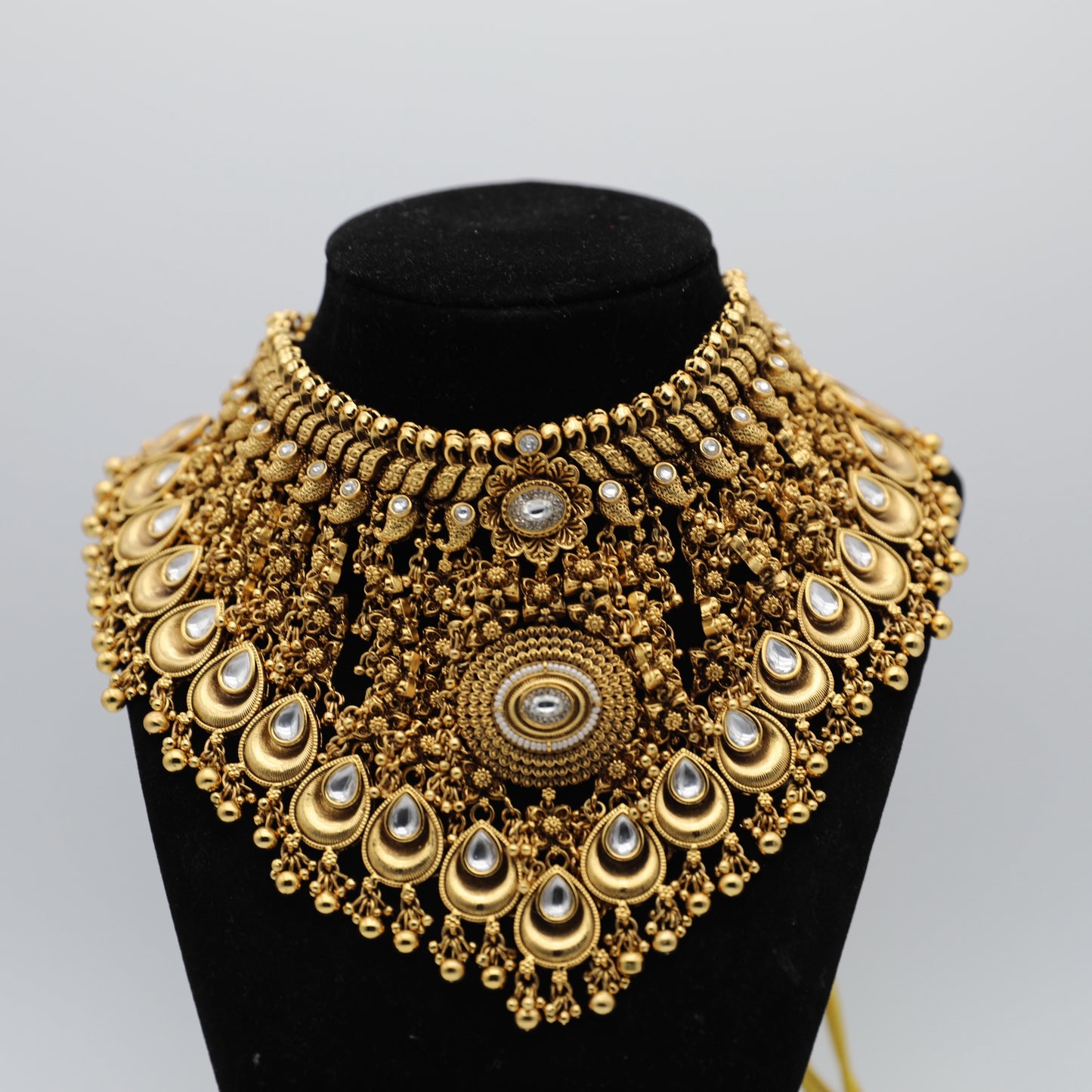 Gold Plated Bridal Set – Royal Design 👑✨